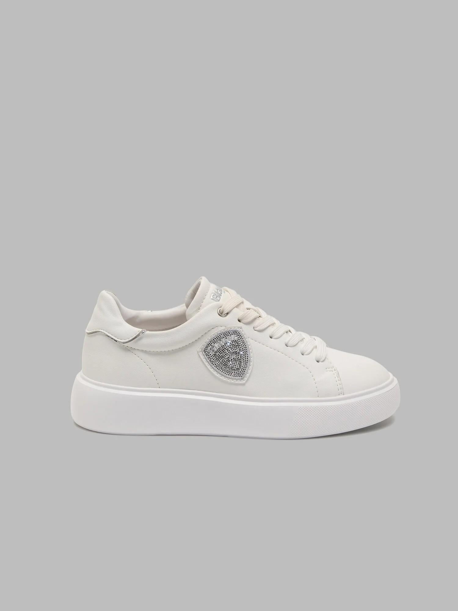 Sneaker Venus01-Lea F5VENUS01LEA WHI BLAUER SHOES 