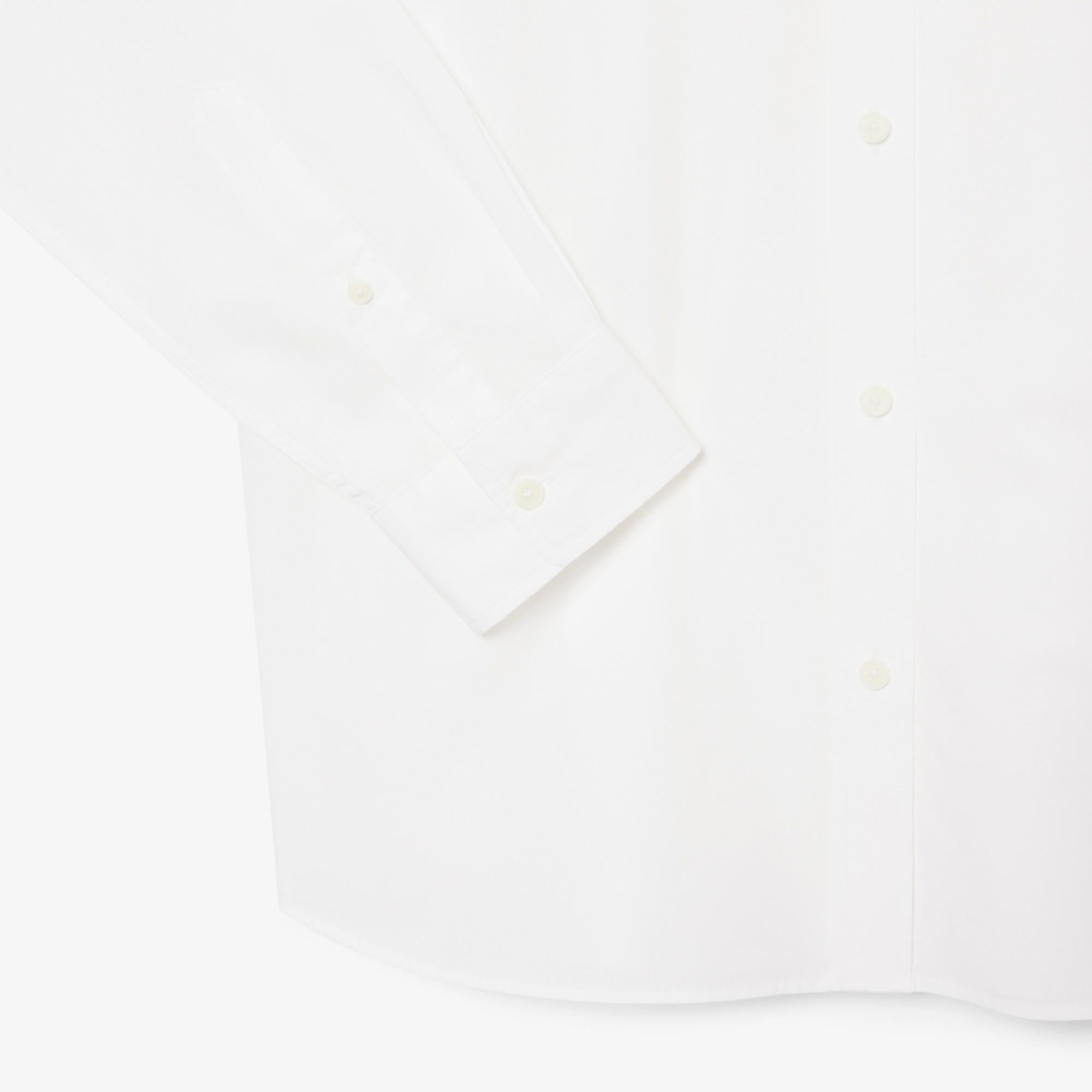 Camicia regular fit in popeline elasticizzato CH2316 001 LACOSTE 