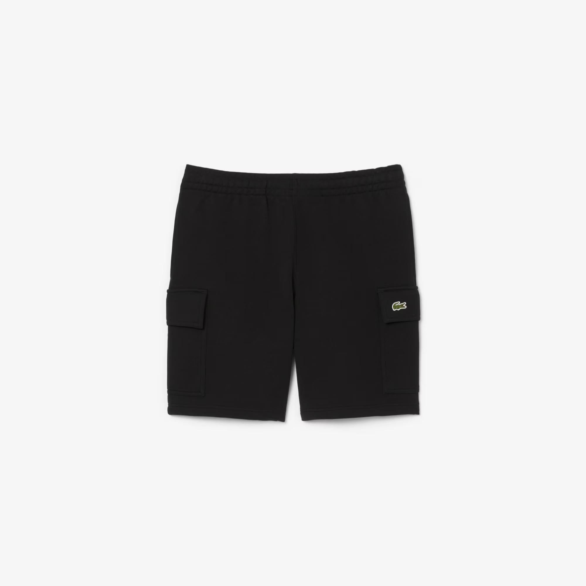 Shorts cargo in cotone felpato GH9743 031 LACOSTE 