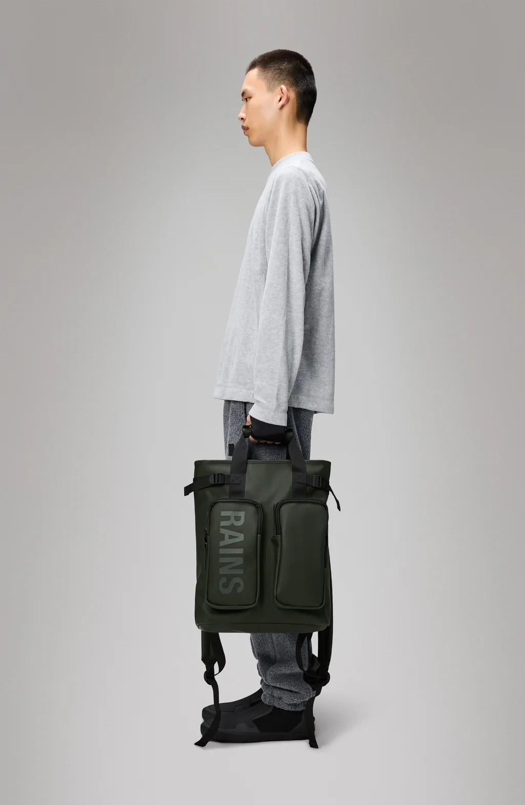Texel Tote Backpack RA14240 GRE RAINS 