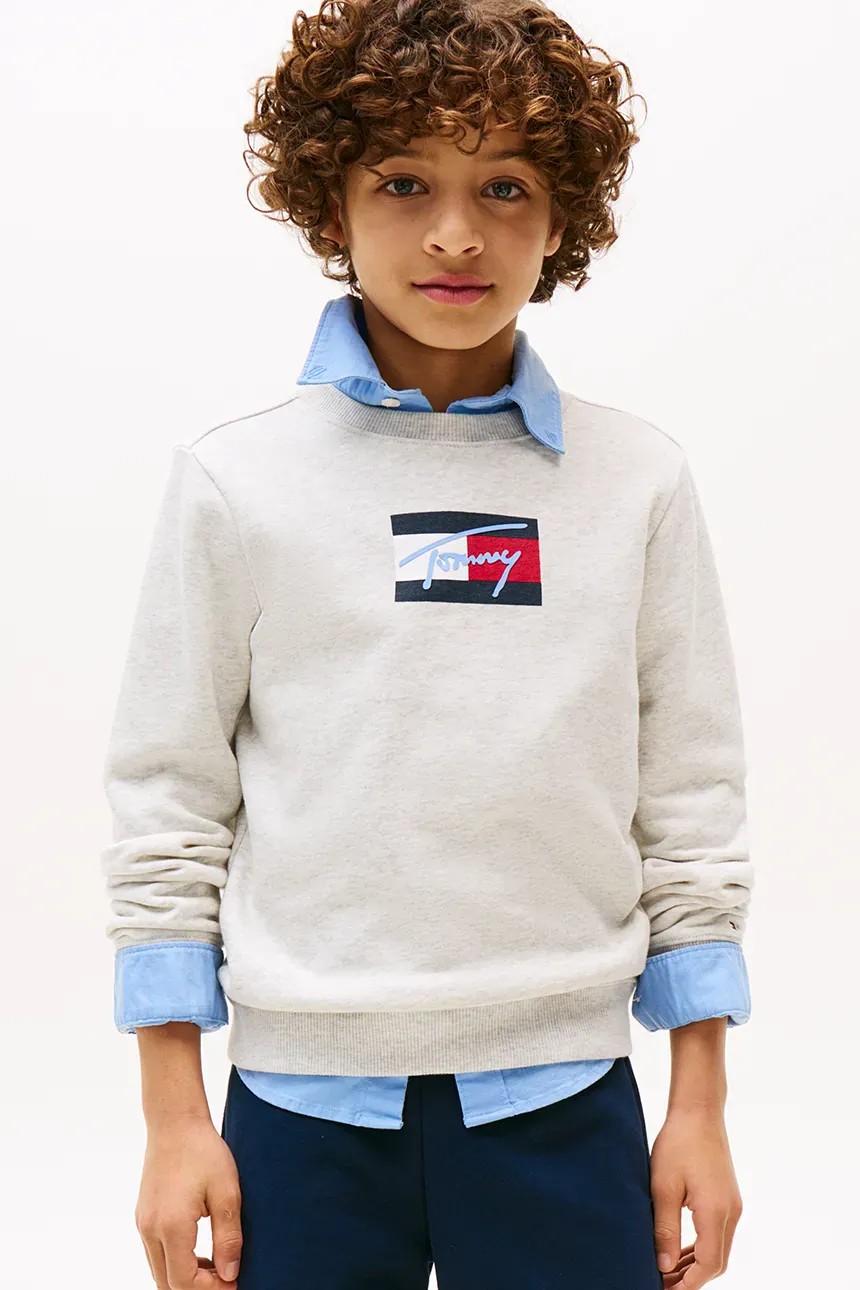 Felpa logo con firma  KB0KB09741T P09 TOMMY HILFIGER 
