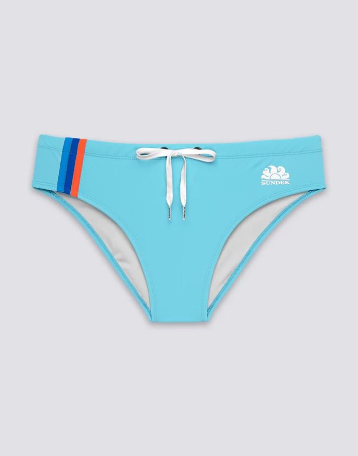 Slip mare uomo con dettaglio tricolore M313SSL3000 A6101 SUNDEK 