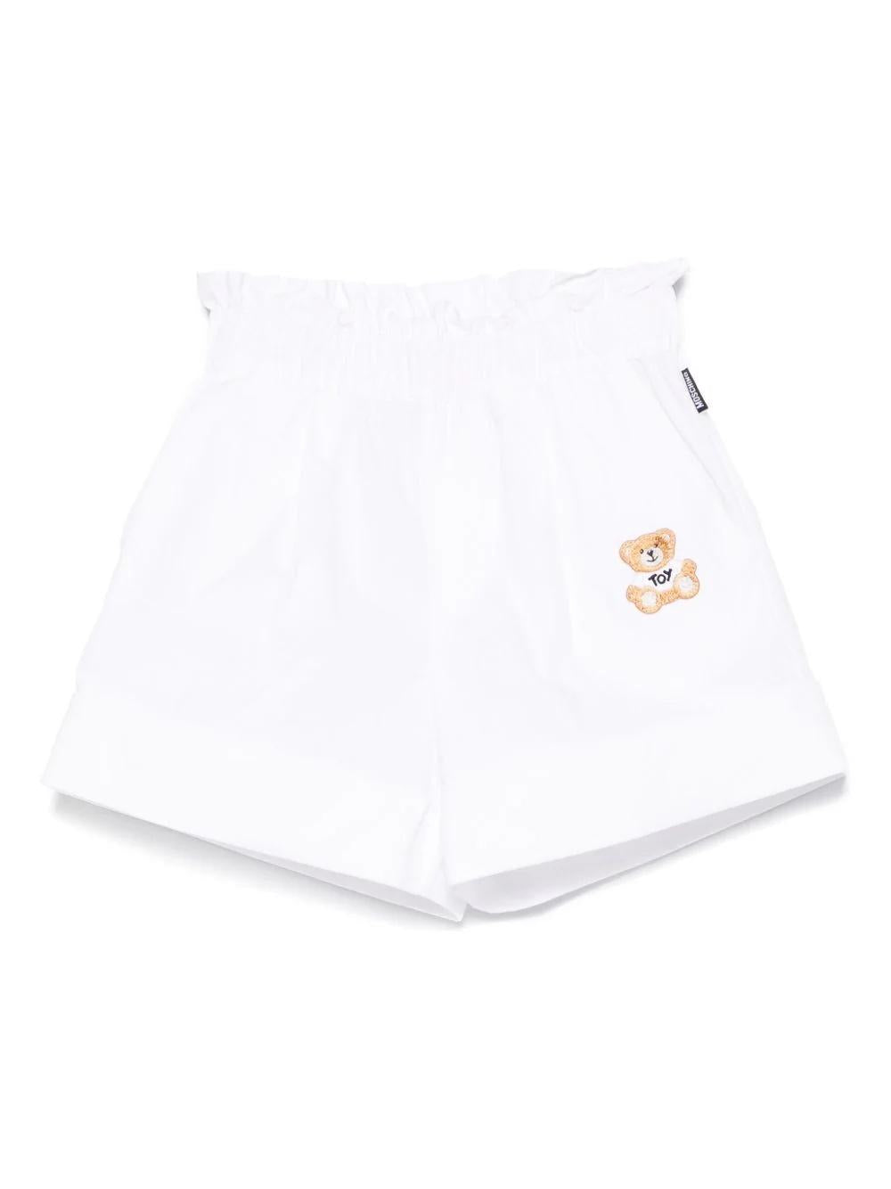 Shorts Teddy Bear HAQ018LLA12 10101 MOSCHINO KID 
