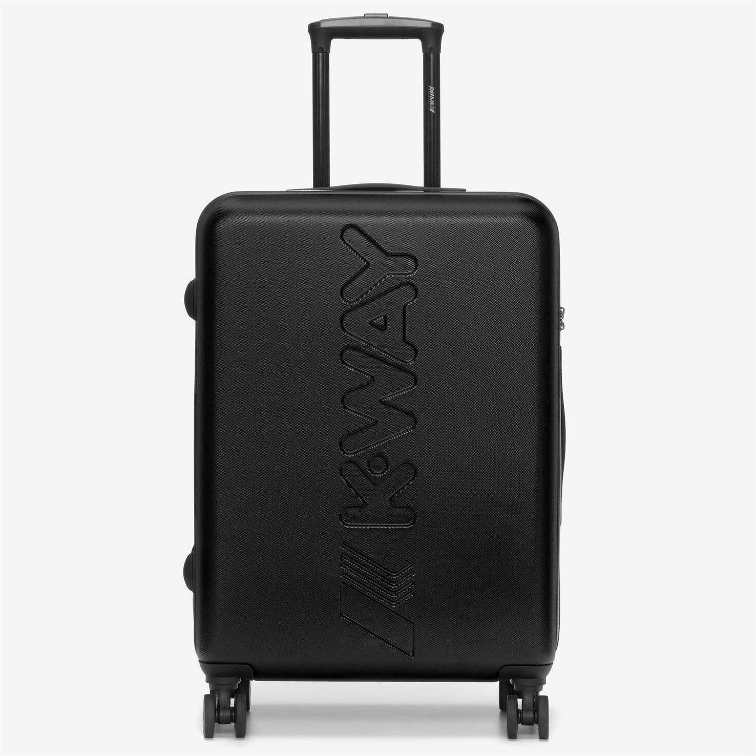 Trolley rigido unisex nero K11417W L16 K-WAY ACCESSORIES 