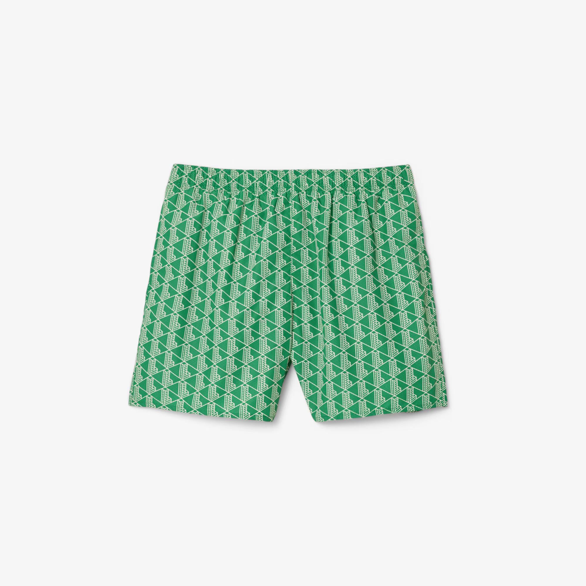 Costume da mare con stampa monogramma MH9086 HEI LACOSTE 
