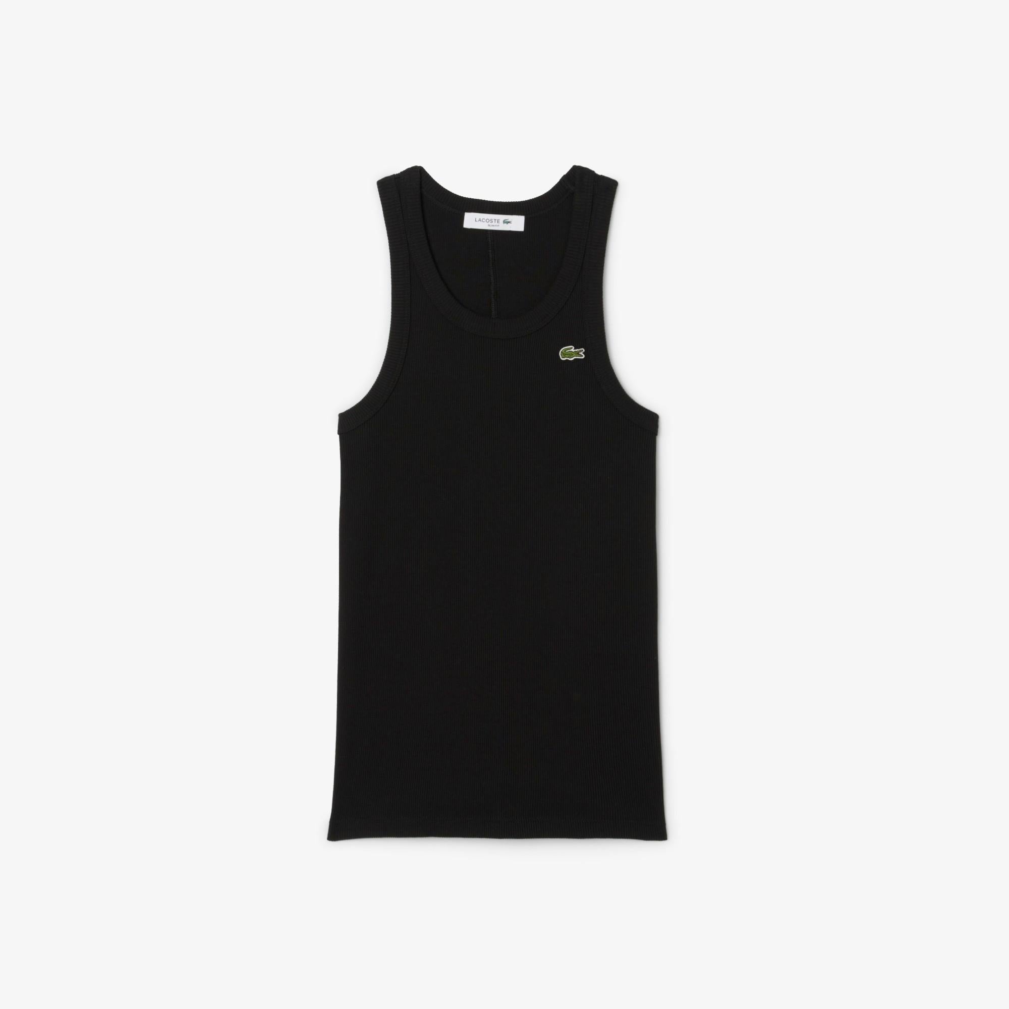 Canotta in cotone slim fit TF5388 031 LACOSTE 