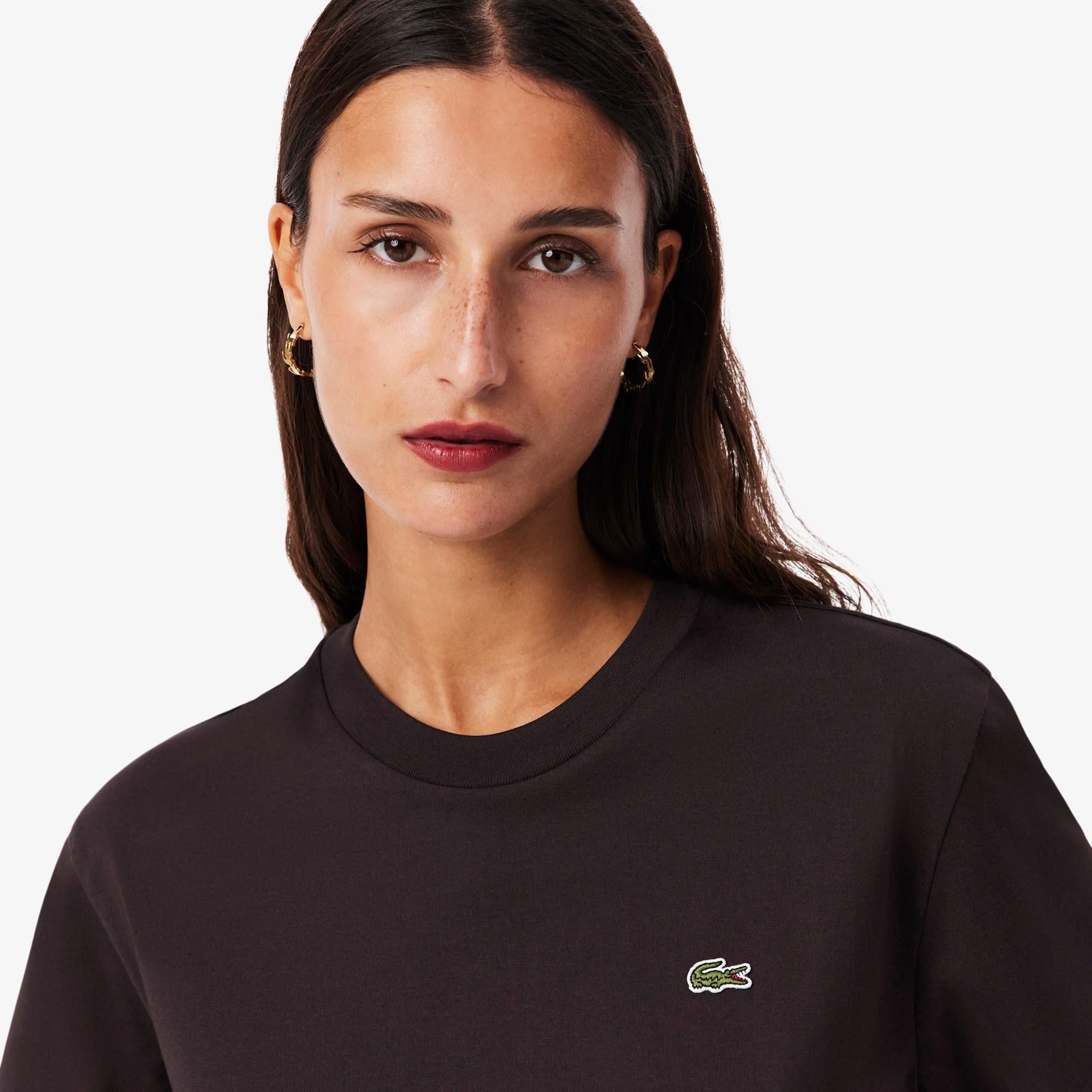 T-shirt in morbido cotone relaxed fit TF7215 3LA LACOSTE 