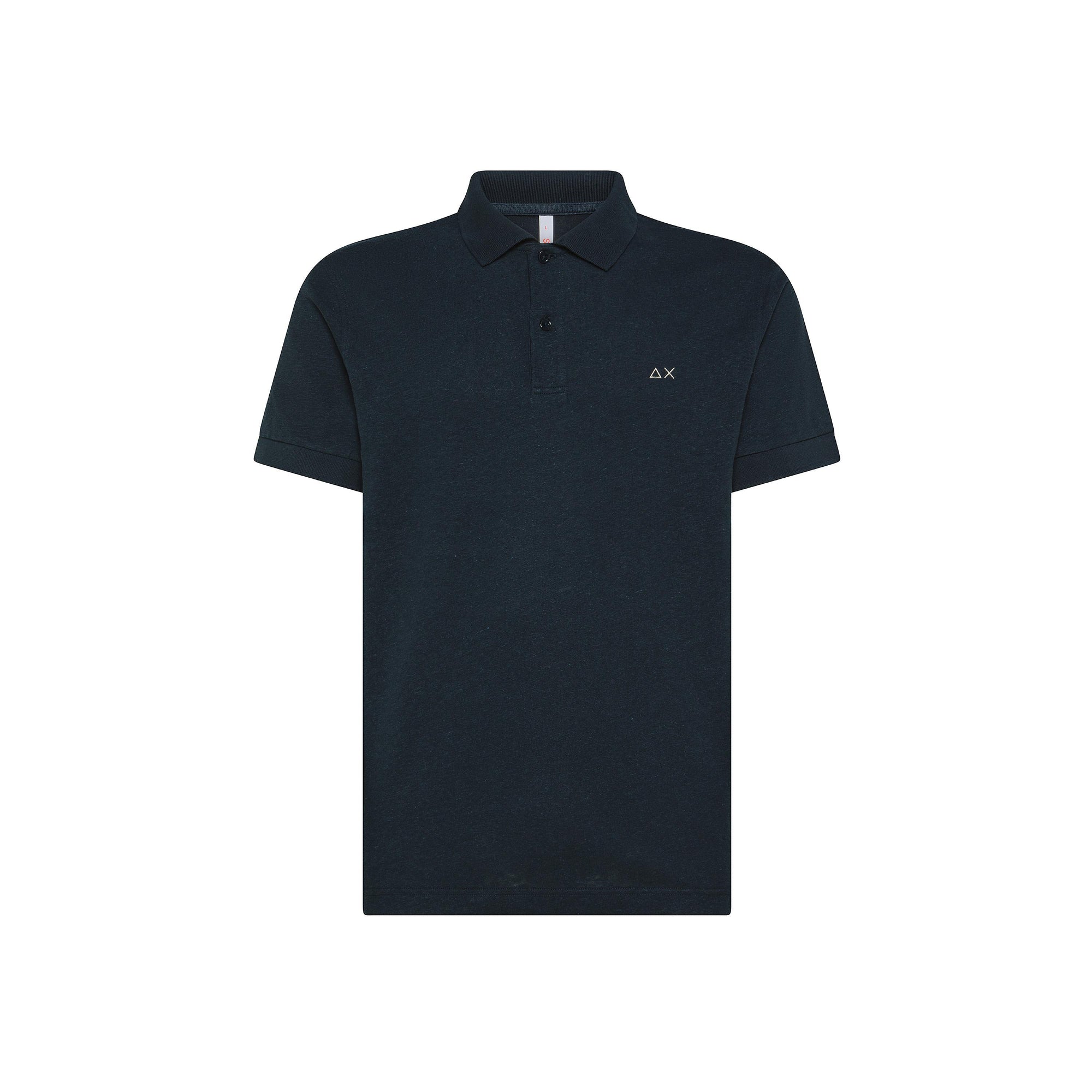 Polo in lino e cotone A35133 07 SUN68 