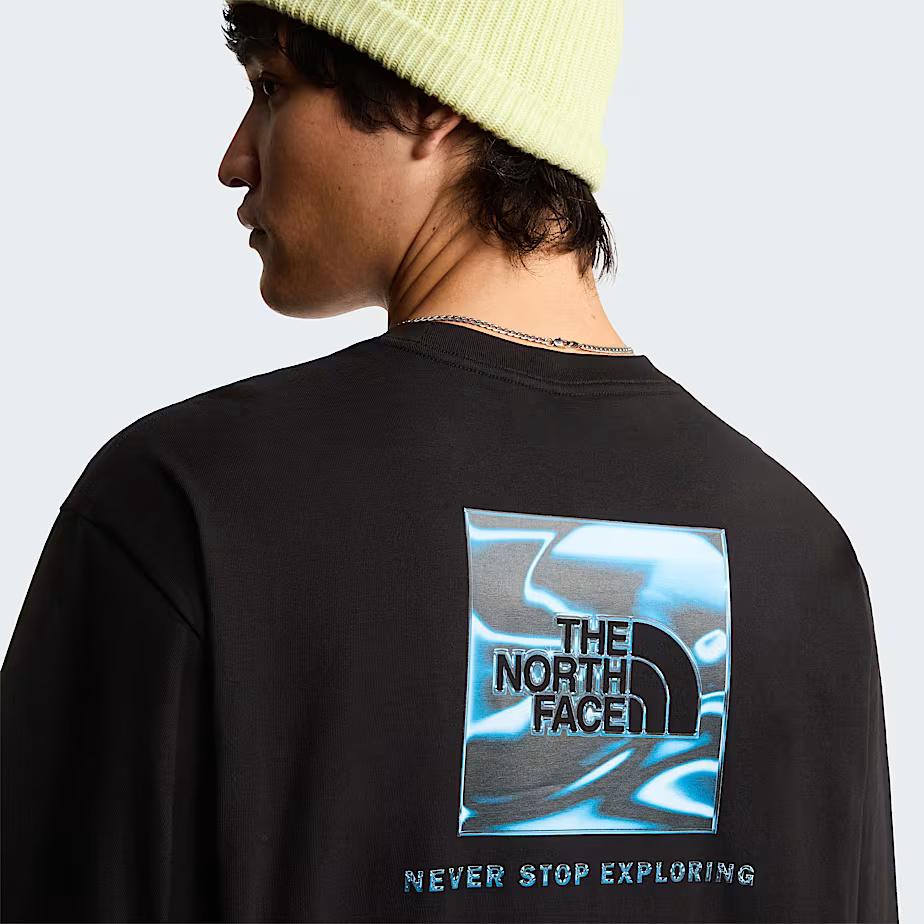 T-shirt Liquid NSE Box Oversized Graphic NF0A8G9W JK31 THE NORTH FACE 