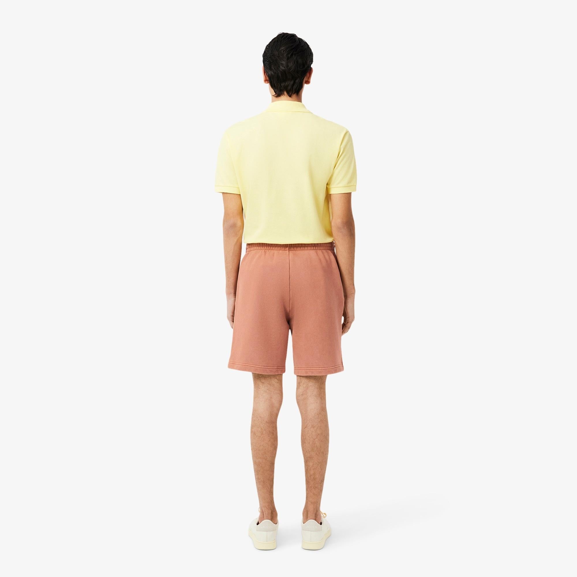Shorts in cotone felpato GH9925 I1K LACOSTE 
