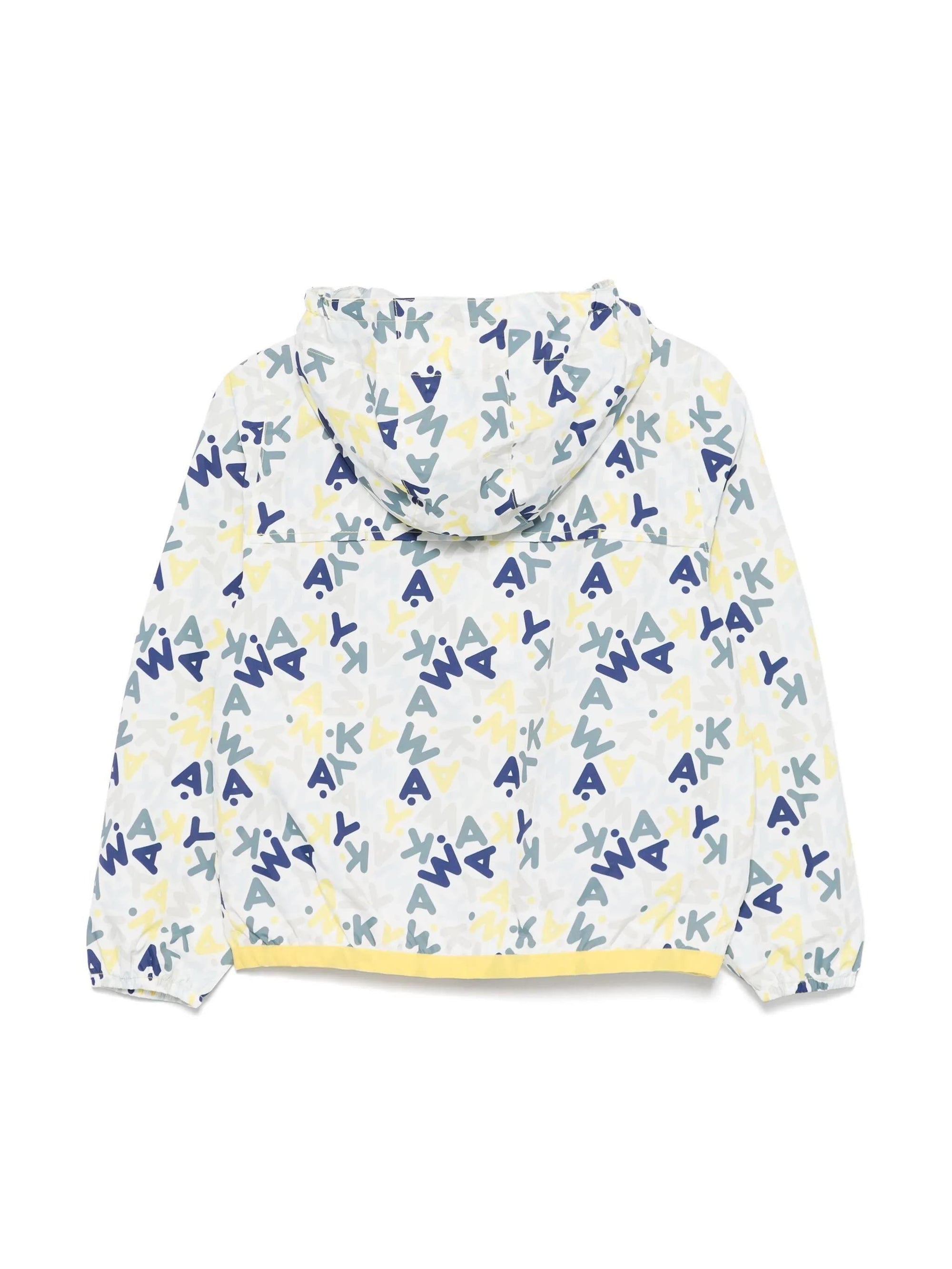 Giubbino Le Vrai per bambini logo all-over K2148SW A01 K-WAY 