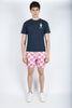 T-shirt in cotone con ricamo World's Best Dad Homer Simpson navy Special Edition