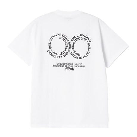 S/S Rotation T-Shirt bianca I034772 00AXX CARHARTT WIP 