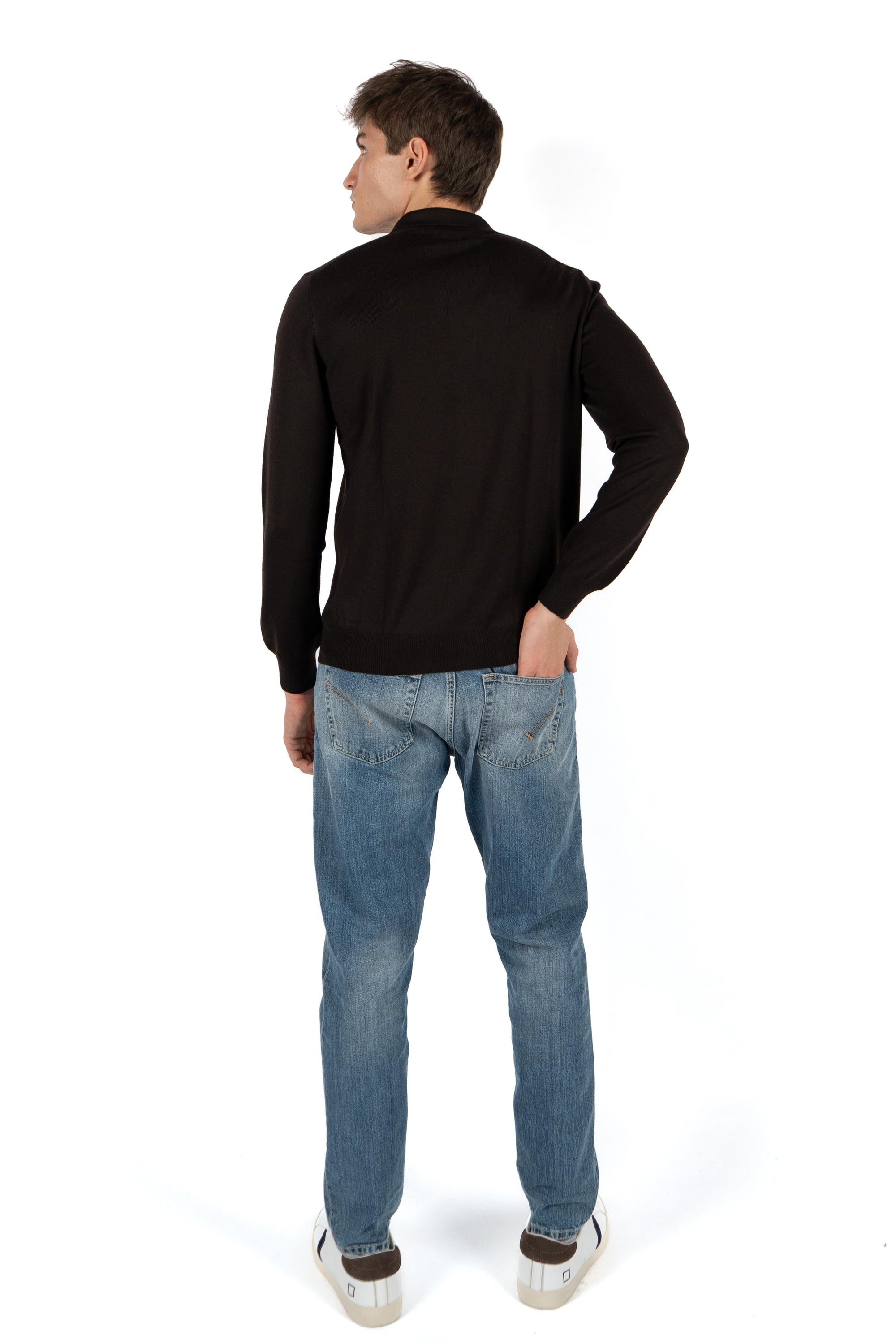 Polo full zip 57196/14225 195 GRAN SASSO 