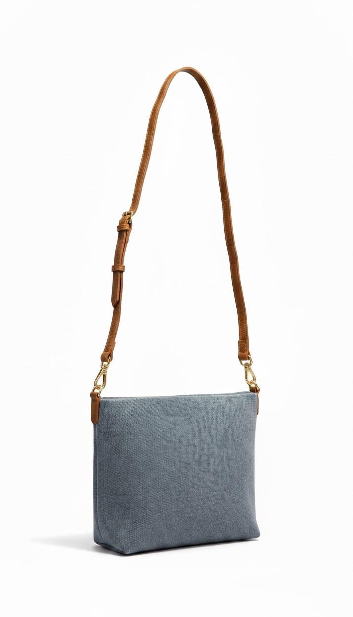 Borsa Aline in denim ALI0034 01515L MC2 SAINT BARTH 