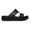 Getaway Platform H-Strap Donna Black