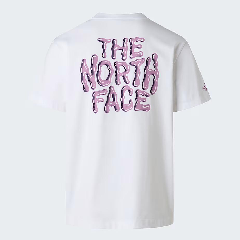 T-shirt Drip Logo Relaxed con grafica NF0A8GAB FN41 THE NORTH FACE 