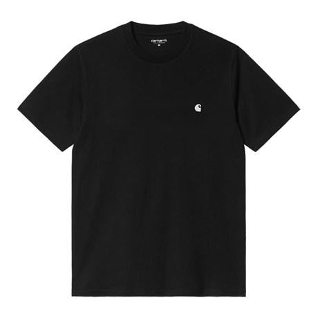 S/S Madison T-Shirt nera I033000 0D2XX CARHARTT WIP 