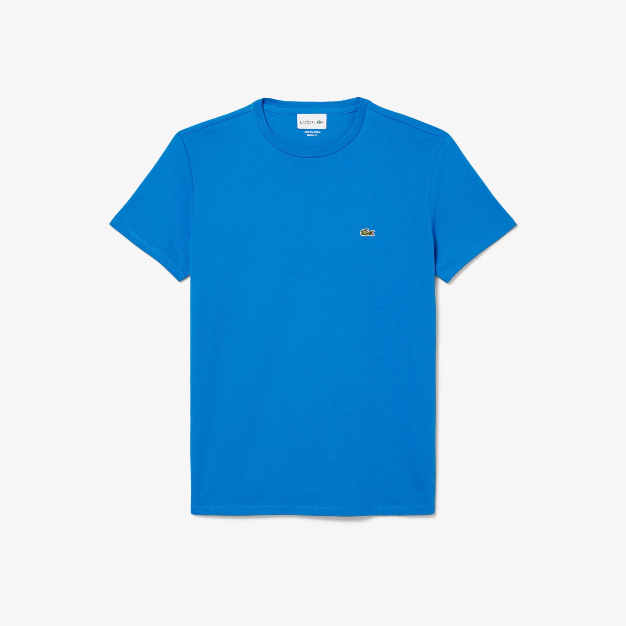 T-shirt in cotone Pima TH6709 3D3 LACOSTE 