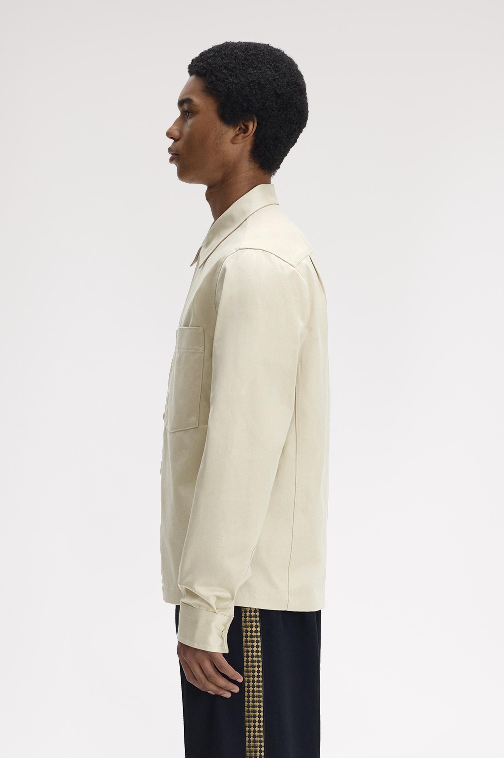 Overshirt con logo M240057 691 FRED PERRY 