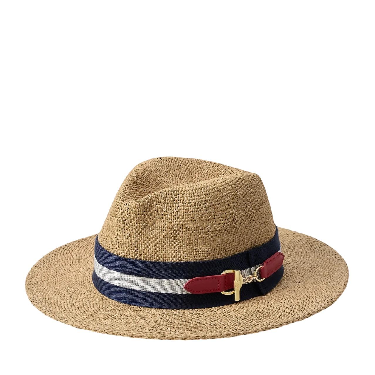 Cappello Fedora in paper straw 454P14393 001 LAUREN ACCESSORIES 