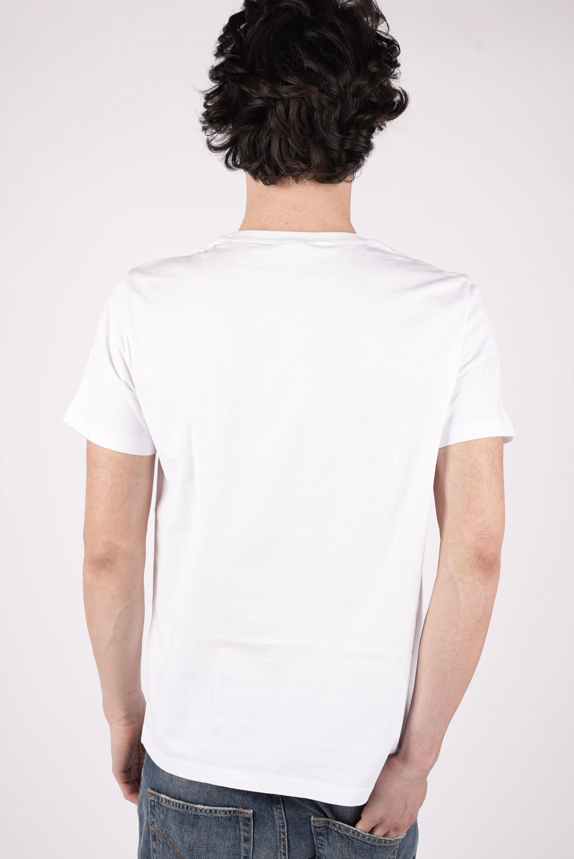 T-shirt girocollo regular in jersey US198JF0309UML5 000 DONDUP 