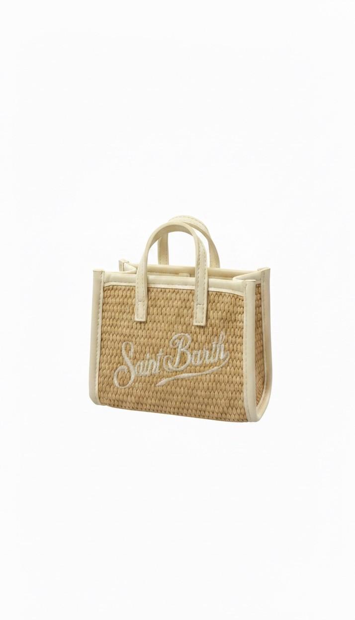 Borsa Vivian micro effetto paglia VIMS001 00200L MC2 SAINT BARTH 
