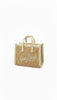 Vivian micro straw-effect bag