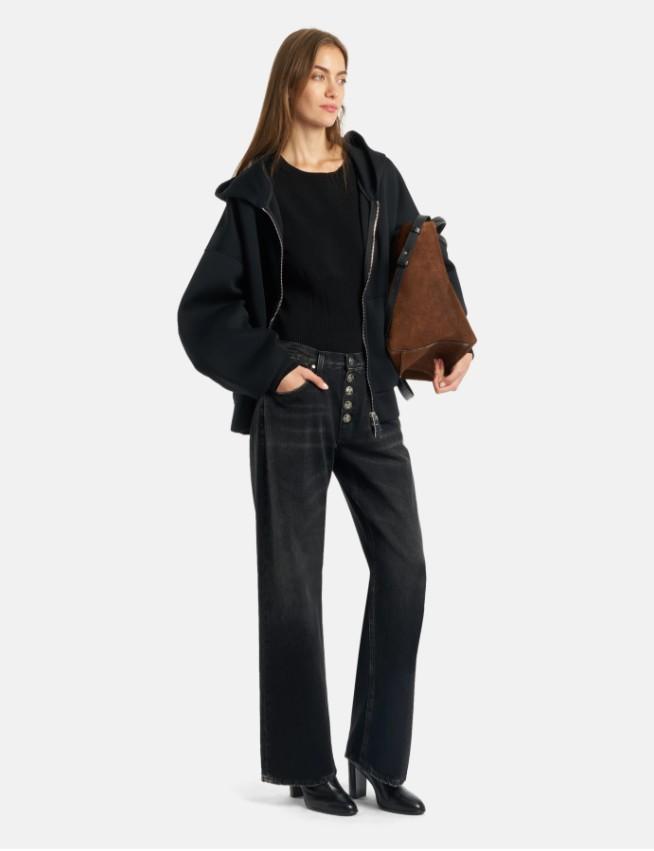 Jeans Jacklyn wide leg in denim DP427BDFE305LM9 999 DONDUP 