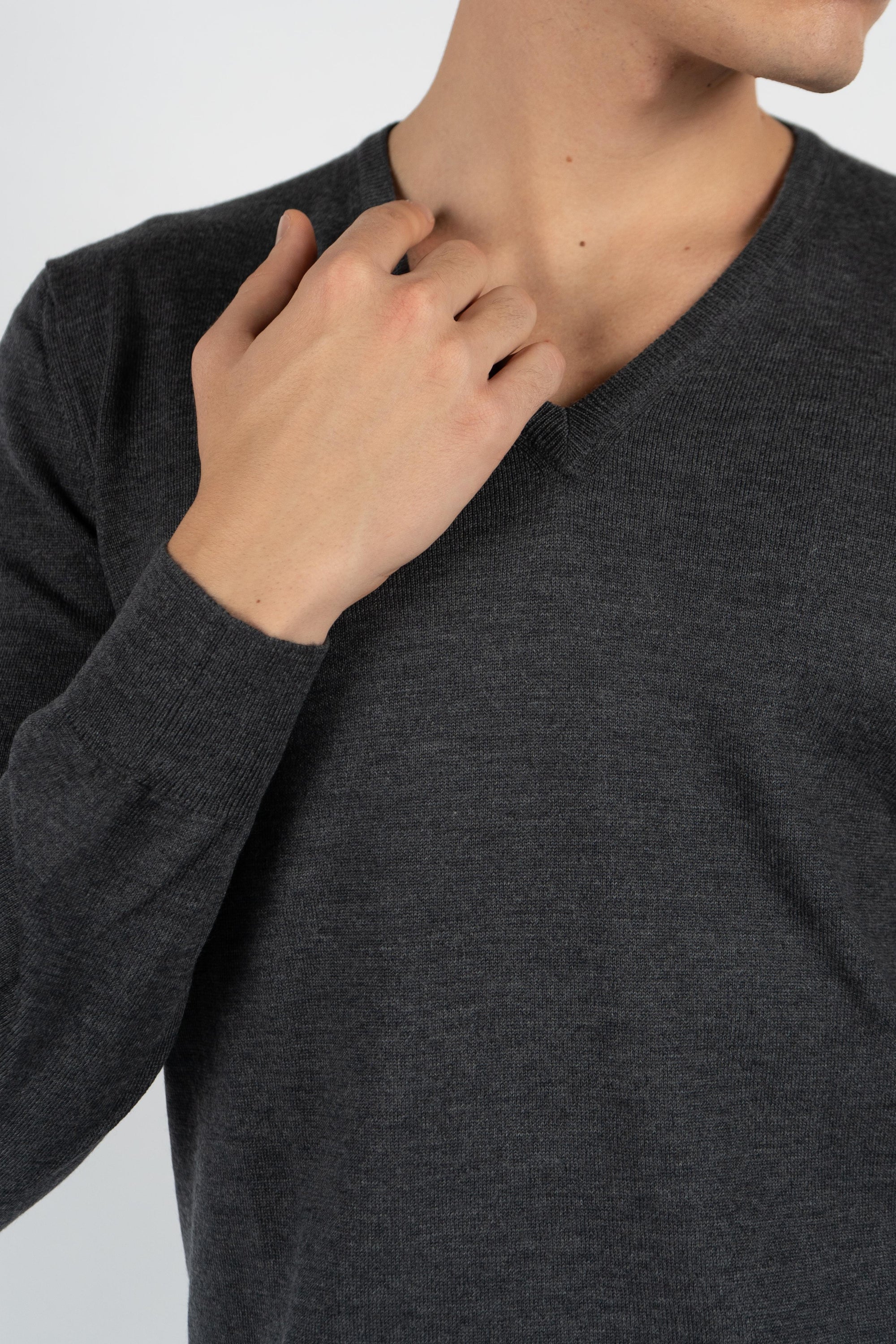 Maglia a scollo a V 55115/14290 098 GRAN SASSO 