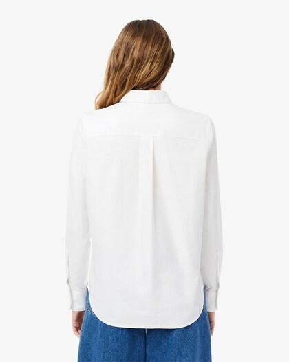 Camicia in cotone oxford CF2721 001 LACOSTE 
