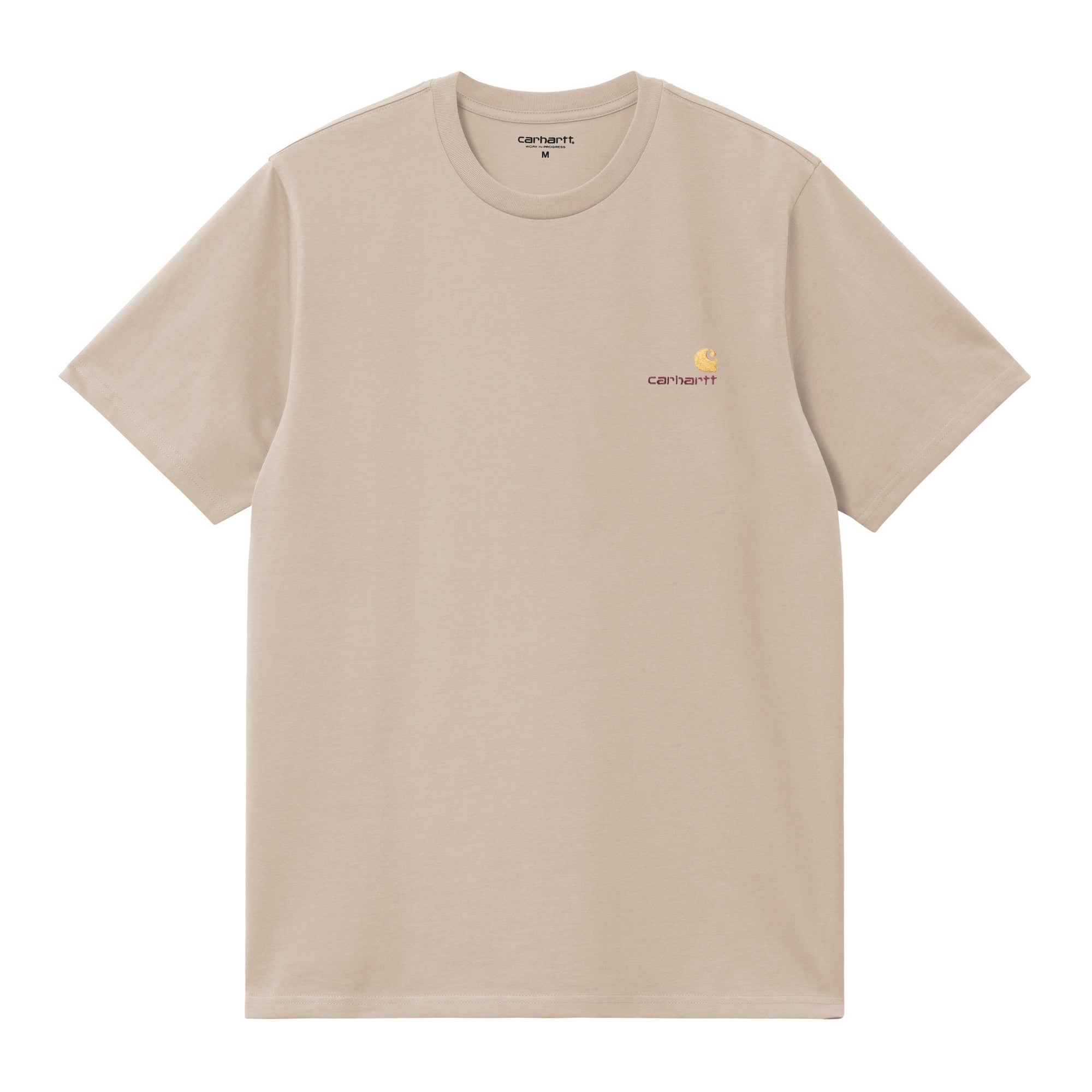 S/S American Script T-Shirt fleur de sel I029956 2LPXX CARHARTT WIP 