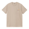 S/S American Script T-Shirt fleur de sel