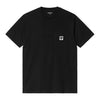S/S Pocket Heart T-Shirt nera
