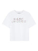 T-shirt decorata con logo