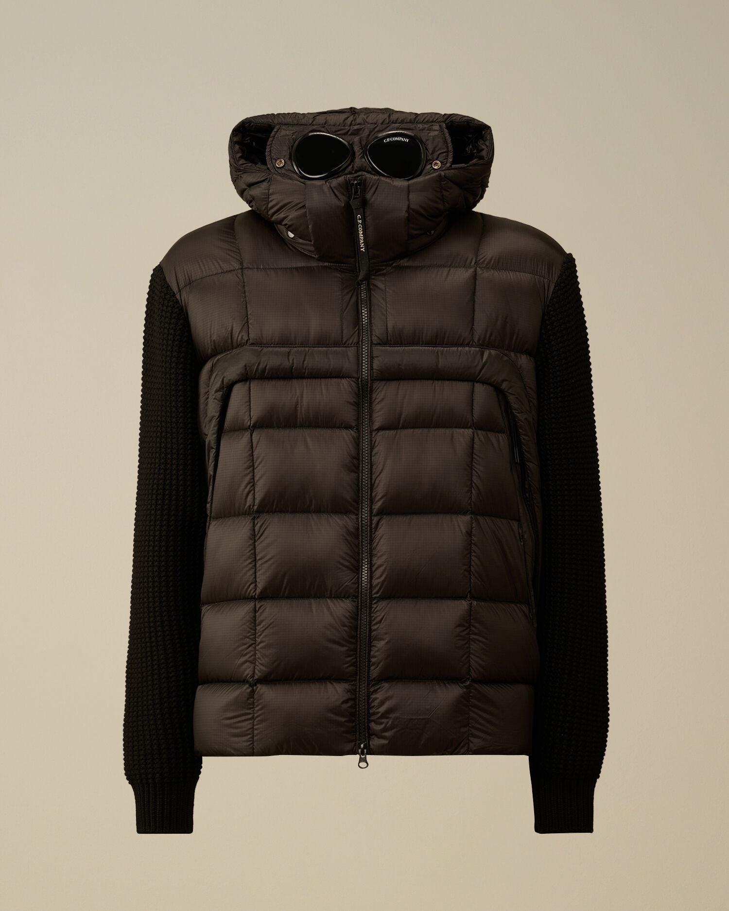 Maglia maschera full zip 19CMKN185A 999 C.P. COMPANY 