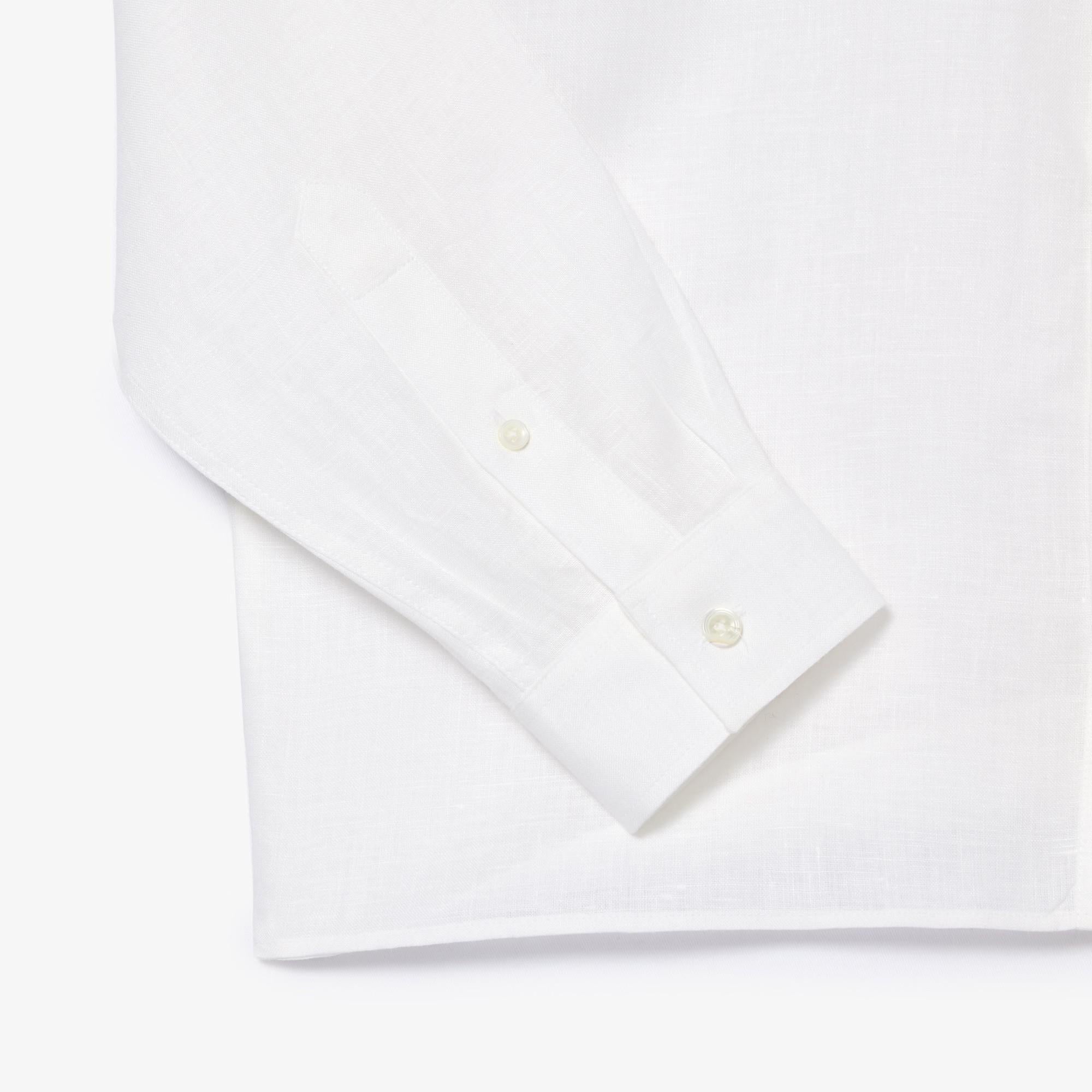 Camicia di lino regular fit CH5692 001 LACOSTE 