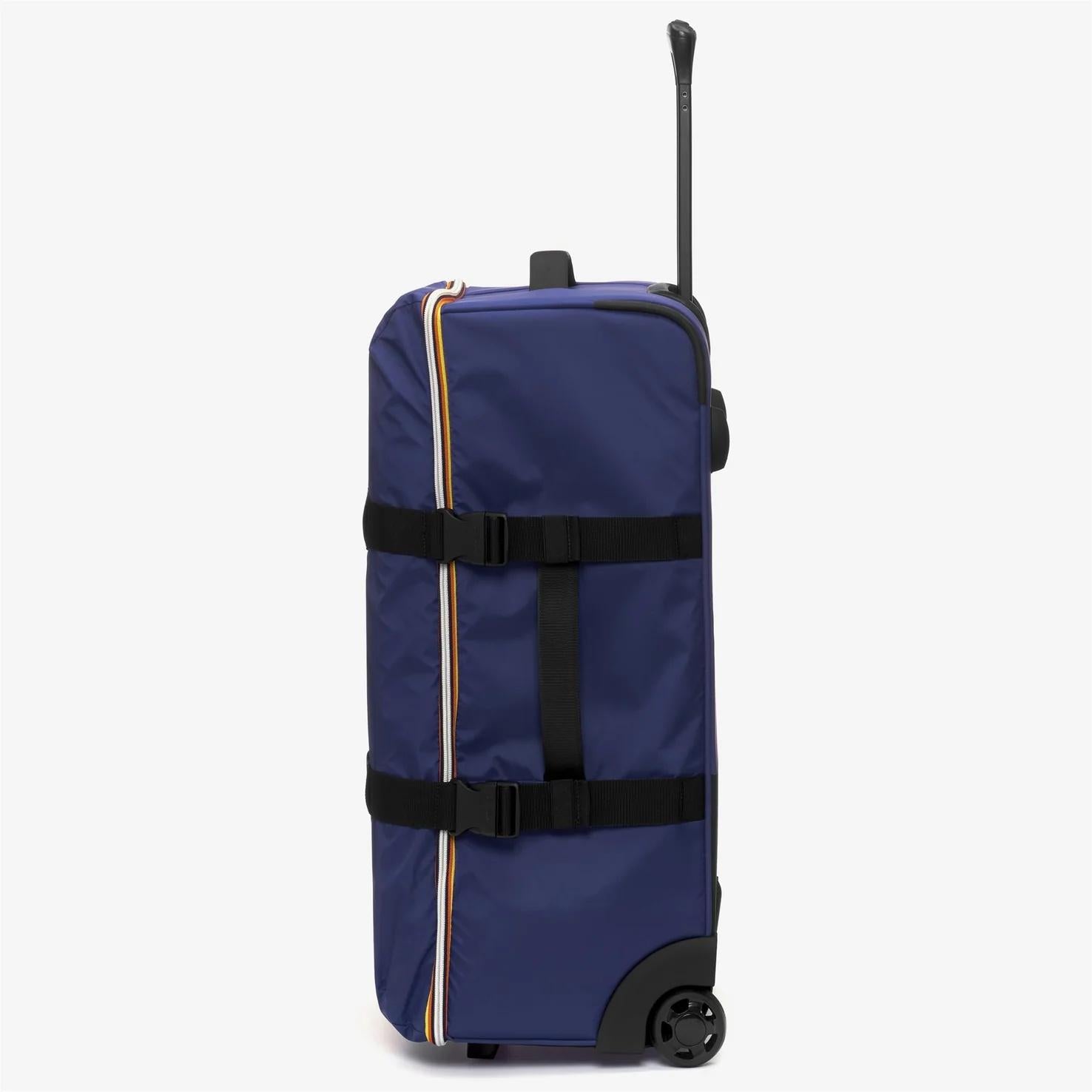 Borsa da Viaggio Trolley Unisex Blu con Base Rinforzata K2128NW Y17 K-WAY ACCESSORIES 