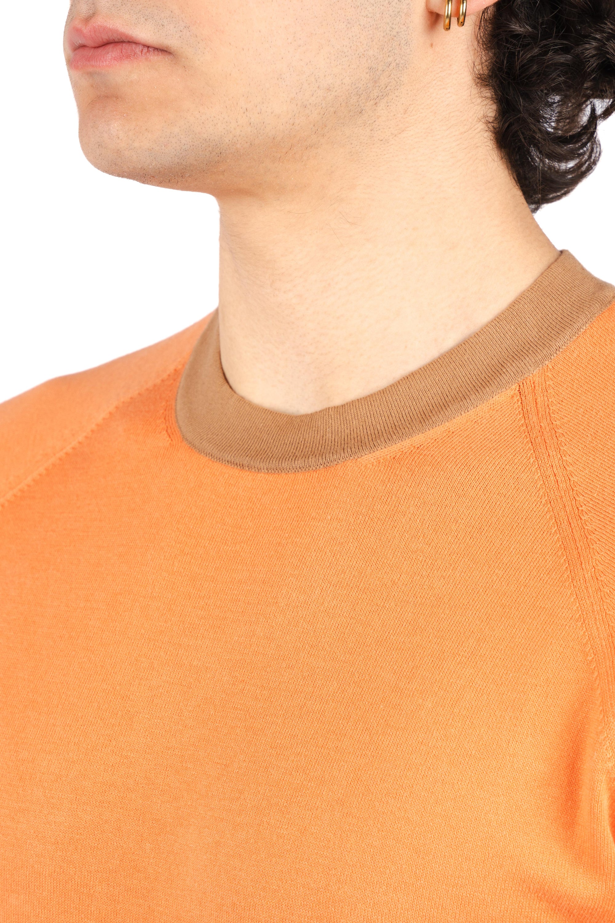 T-shirt in cotone biologico 57181/18045 335 GRAN SASSO 