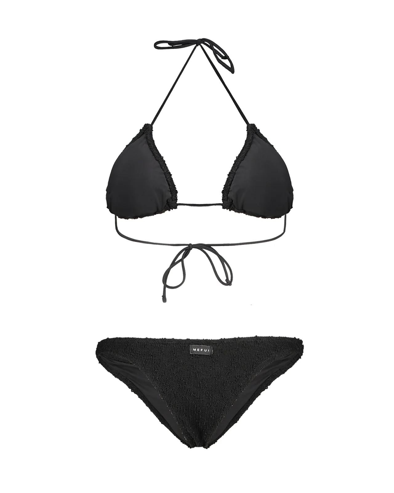 Bikini triangolo americano nero MF26SW0414 BK ME FUI 