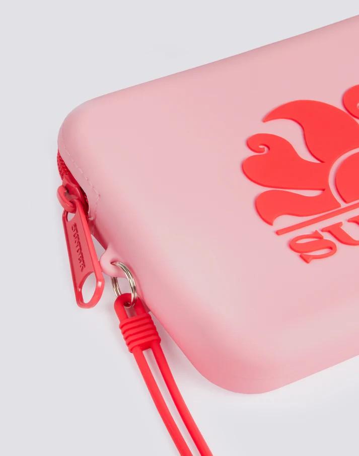Mini pochette in gomma con logo AW748ABSL100 53201 SUNDEK 