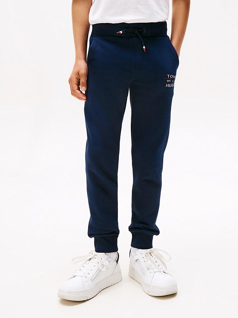 Joggers con logo e fascia alla caviglia KB0KB09559T C1G TOMMY HILFIGER 