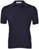 Polo skipper a coste navy