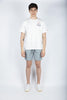 T-shirt in cotone con ricamo Weekend Mood Vespa bianco Special Edition