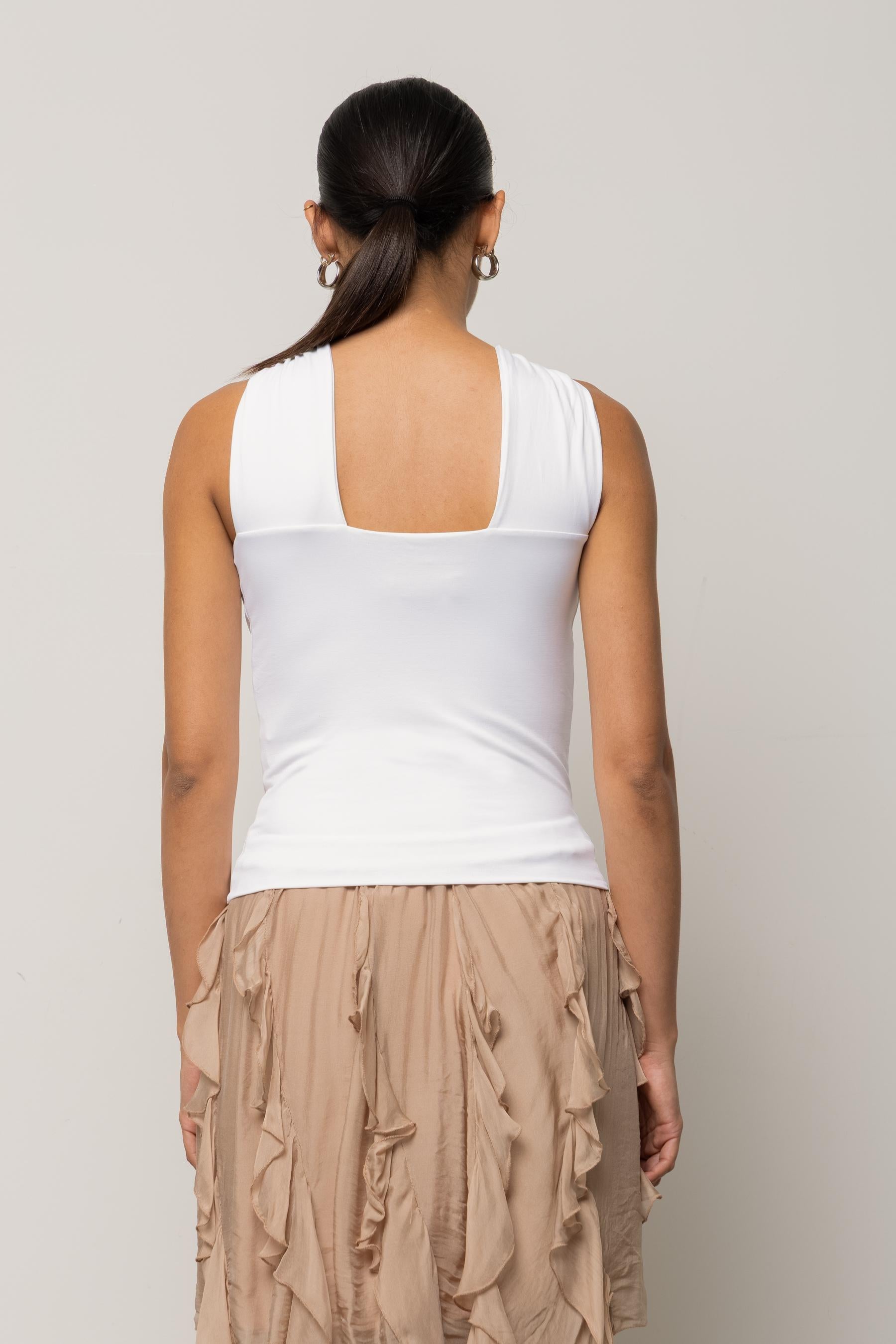 Top con scollatura incrociata SPJBD003 1019 KAOS JEANS 