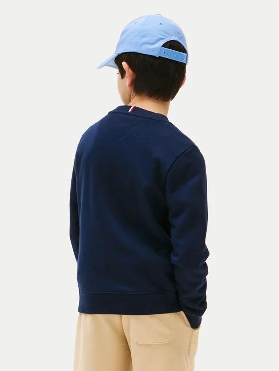 Felpa con logo firma THKB0KB09741T C1G TOMMY HILFIGER 