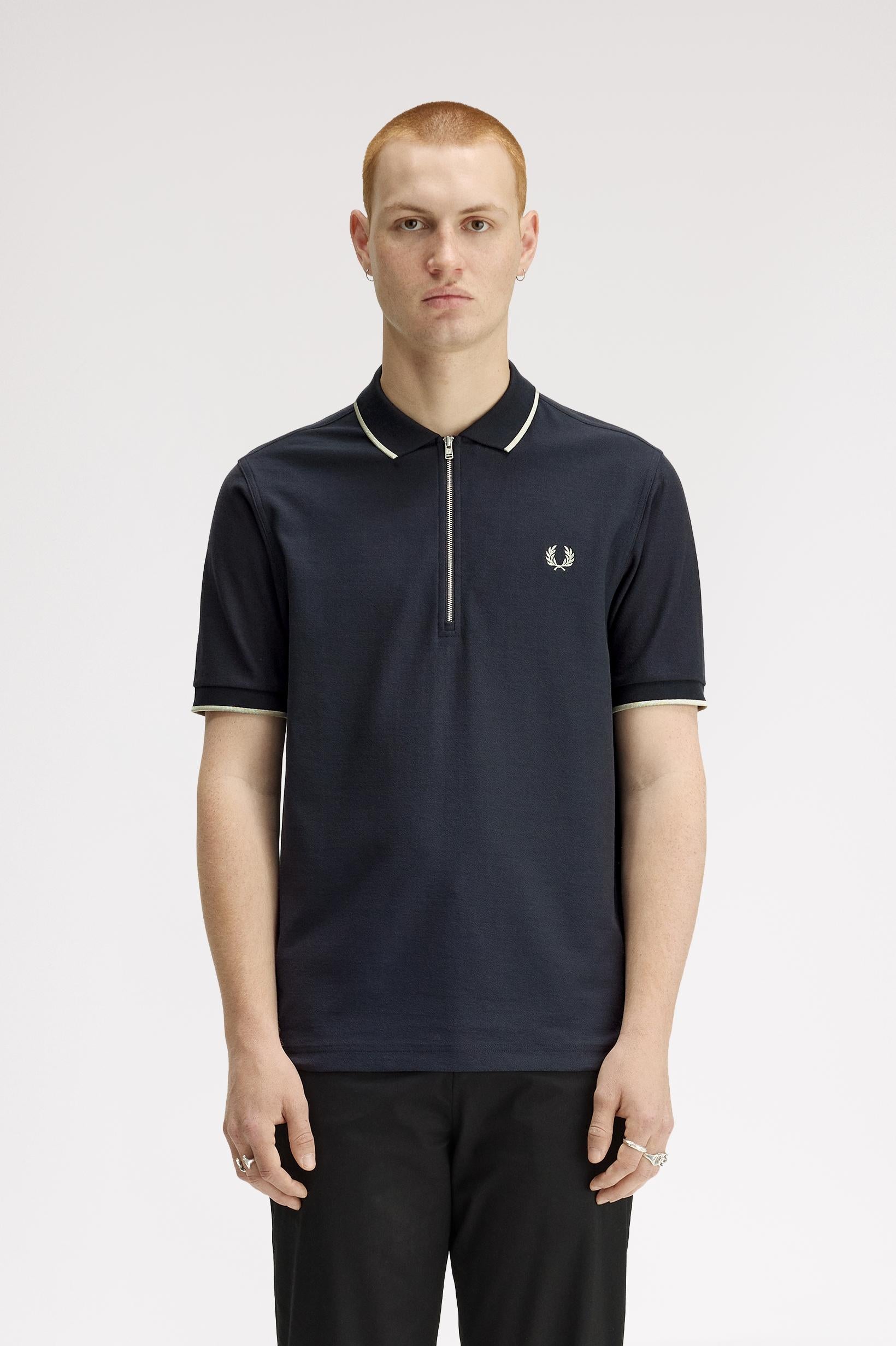 Polo in piqué crêpe M238357 608 FRED PERRY 