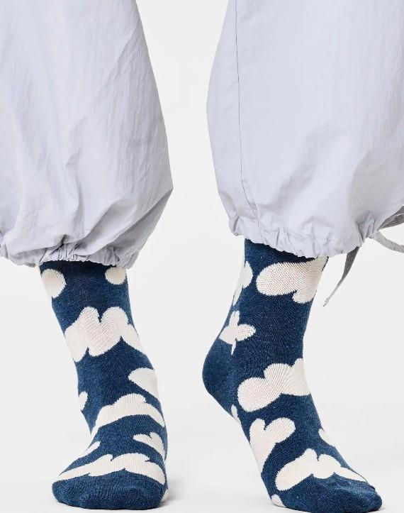 Cloudy Sock P000039 NAVY HAPPY SOCKS 