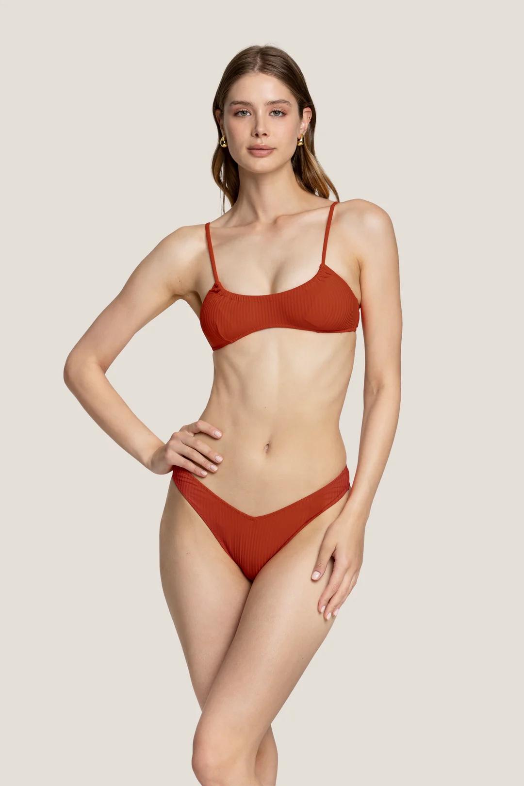 Top e slip v ribs colour 125WBWBK5236 031 4GIVENESS 