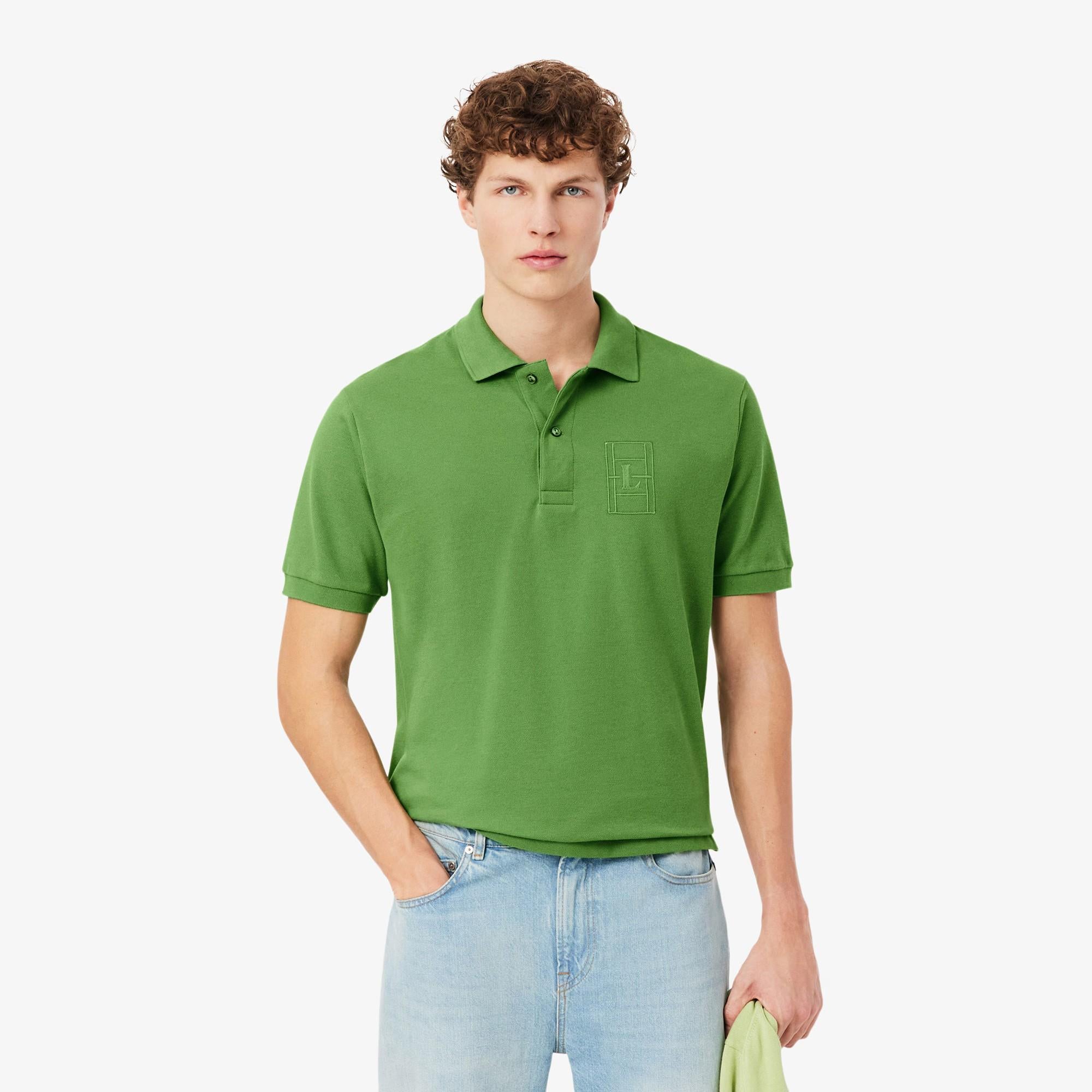 Polo Petit Piqué classic fit con ricamo PH1751 02M LACOSTE 